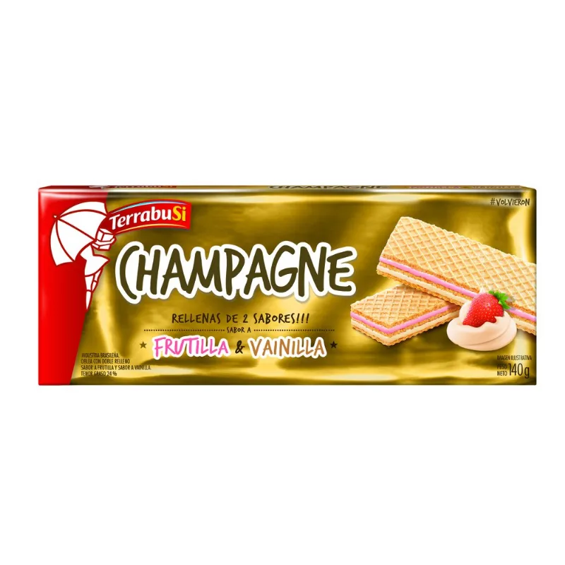 Galletita Champagne Oblea Terrabusi X140gr
