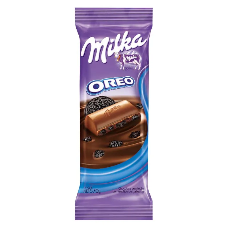 Chocolate Con Leche Milka Paradise X70 Gr Tab 70 Gr.