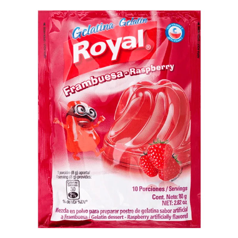 Gelatina Frambuesa Royal|80g Gelatina Frambuesa Royal 80g