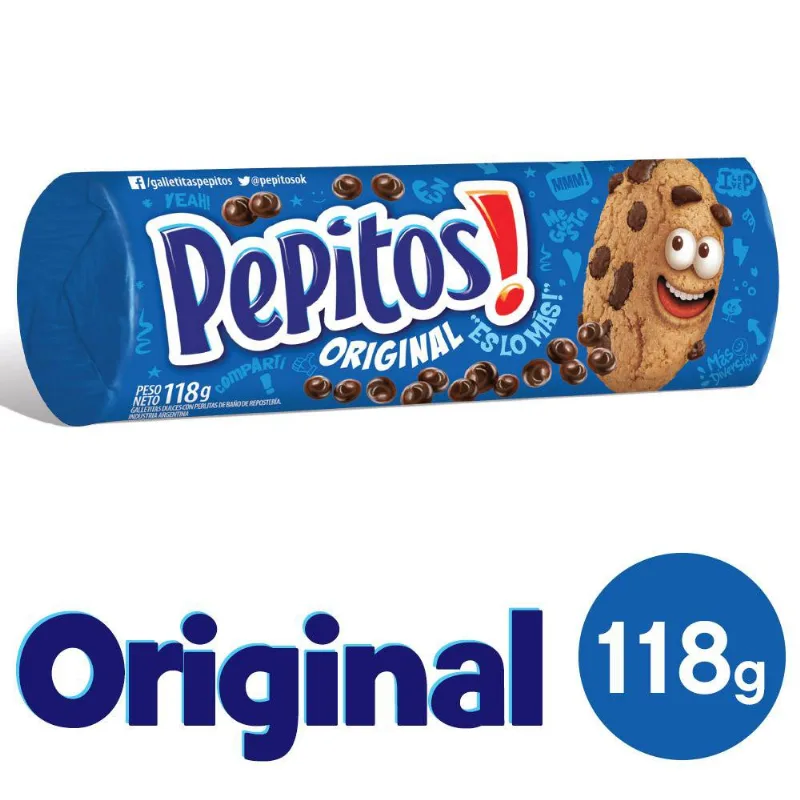 Galletitas Pepitos Original 118 Grs