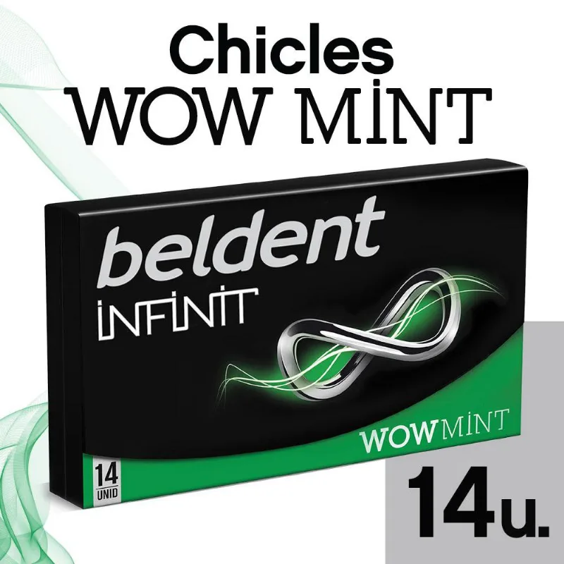 Chicles Beldent Infinit Wow Mint 26,6 Gr
