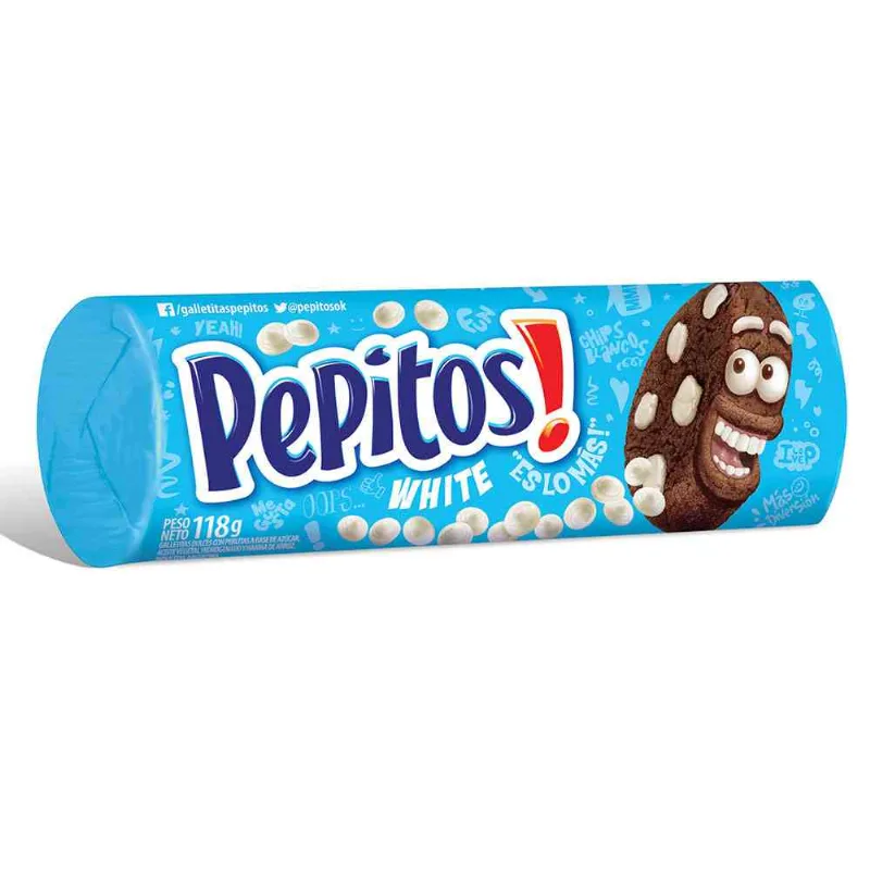 Galletitas Pepitos White 118 Gr