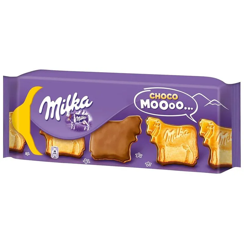 Biscoito Milka 120g Choco Moo