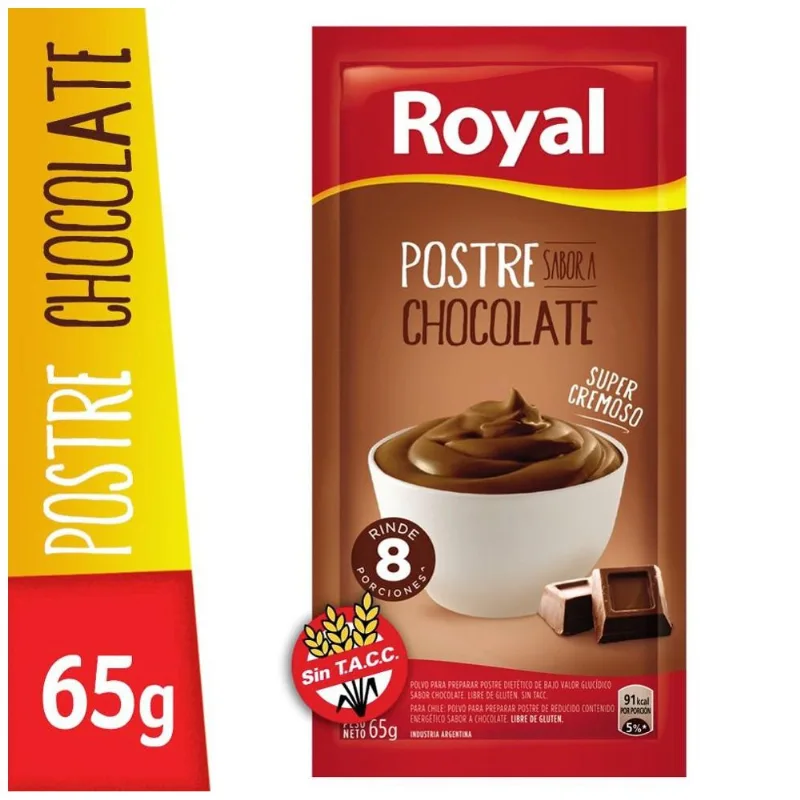Postre Royal Chocolate 65grs