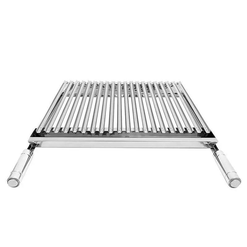 Grelha Argentina Parrila Inox 430 70x50 Prata 70x50