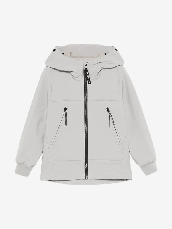 C.P. Company Boys Goggle Jacket in Grey Grey / 12 Yrs