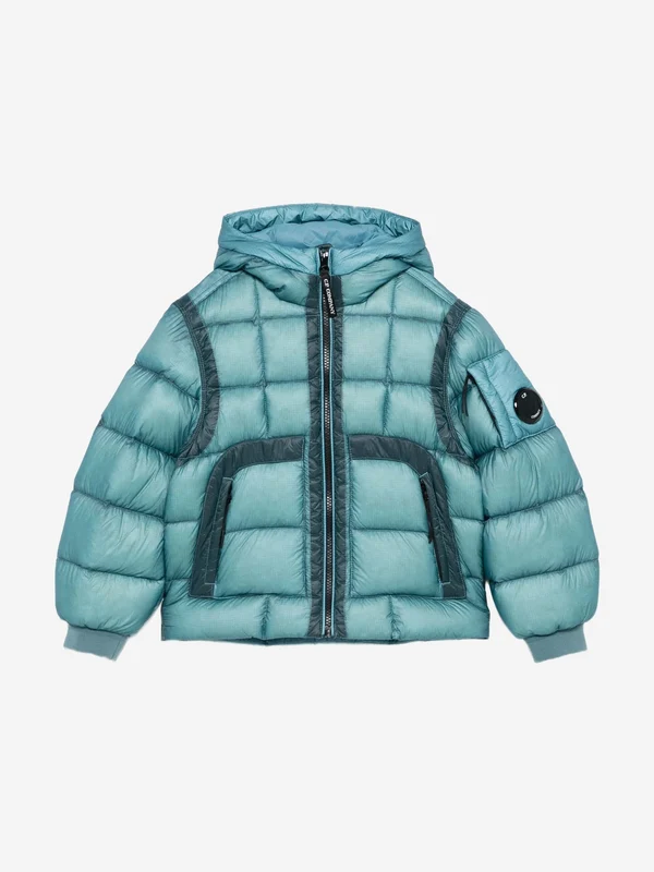C.P. Company Boys Down Padded Jacket in Blue Blue / 8 Yrs