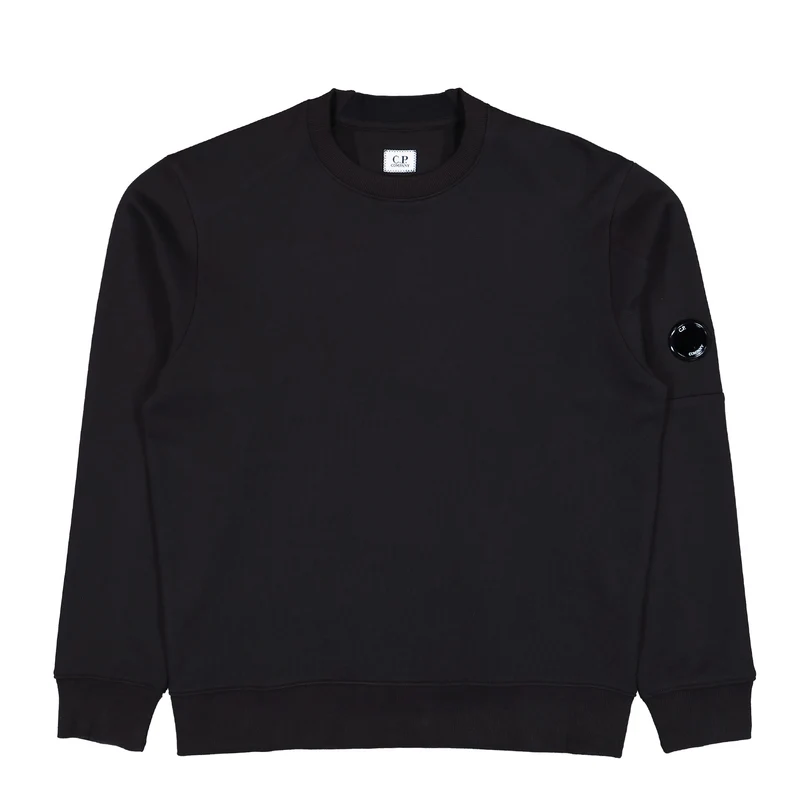 Diagonal Raised Fleece Lens Crewneck M