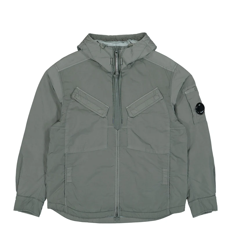 Chrome-R Padded Lens Overshirt XL