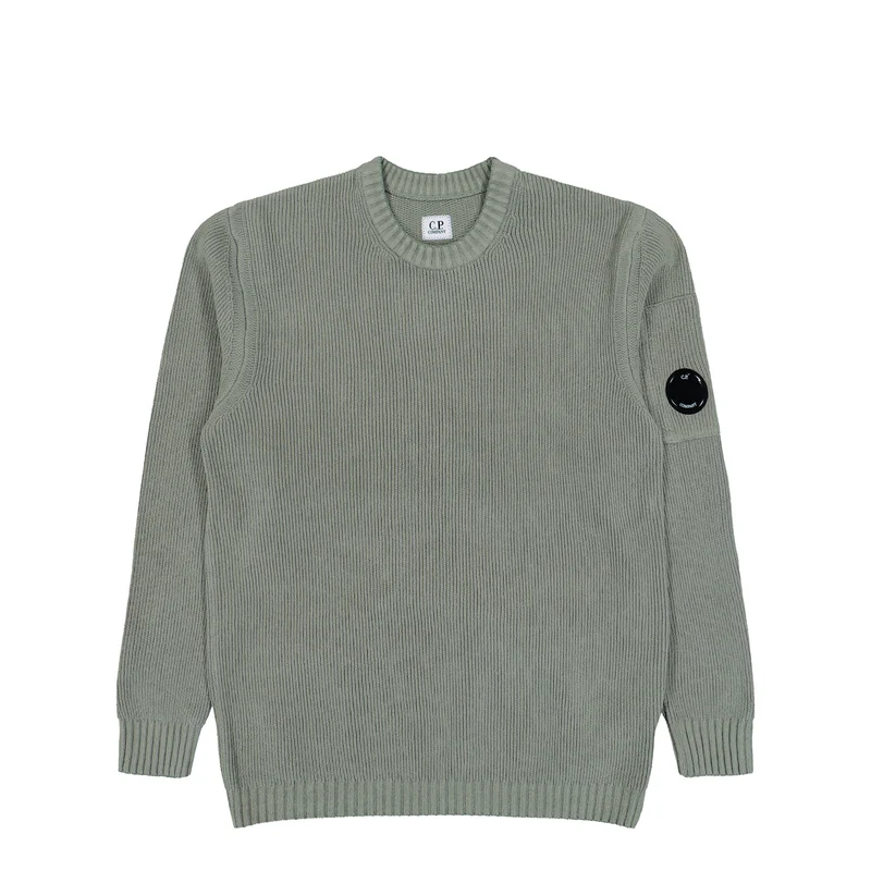 Chenille Cotton Lens Crewneck M