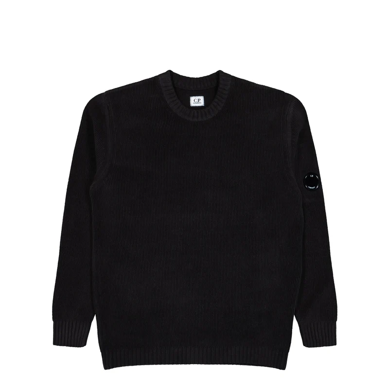 Chenille Cotton Lens Crewneck XL