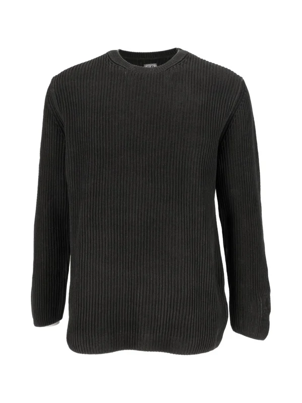 C.P. Company Ribbed Texture Crew Neck Knitwear By C.P. Company standard XL