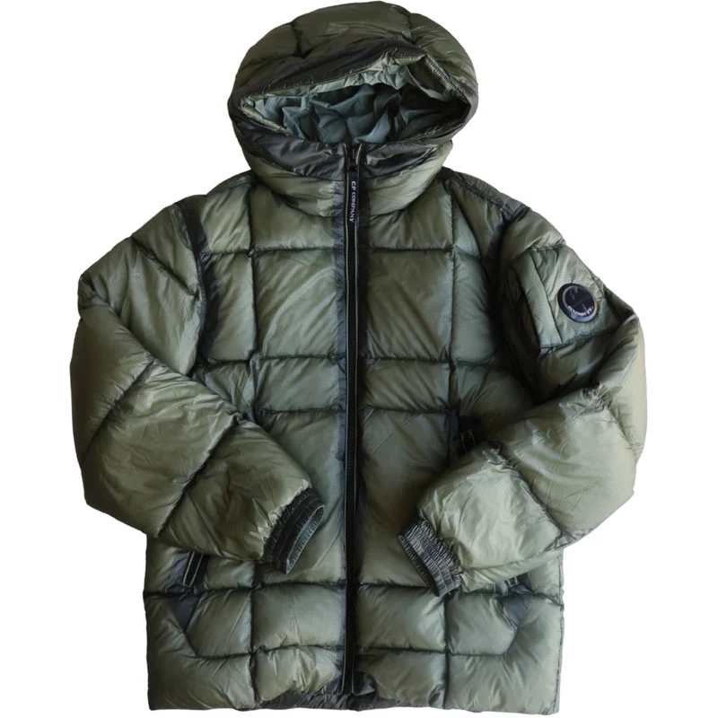 C.P. Company Sage Green Feather Jakke 12 år