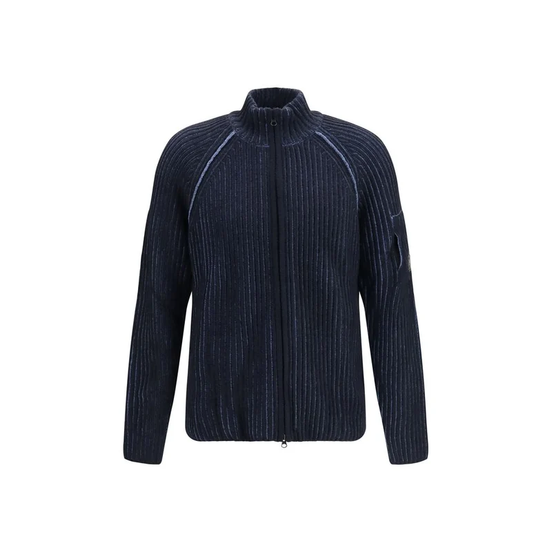 C.P. Company Blue Polyamide Cardigan L
