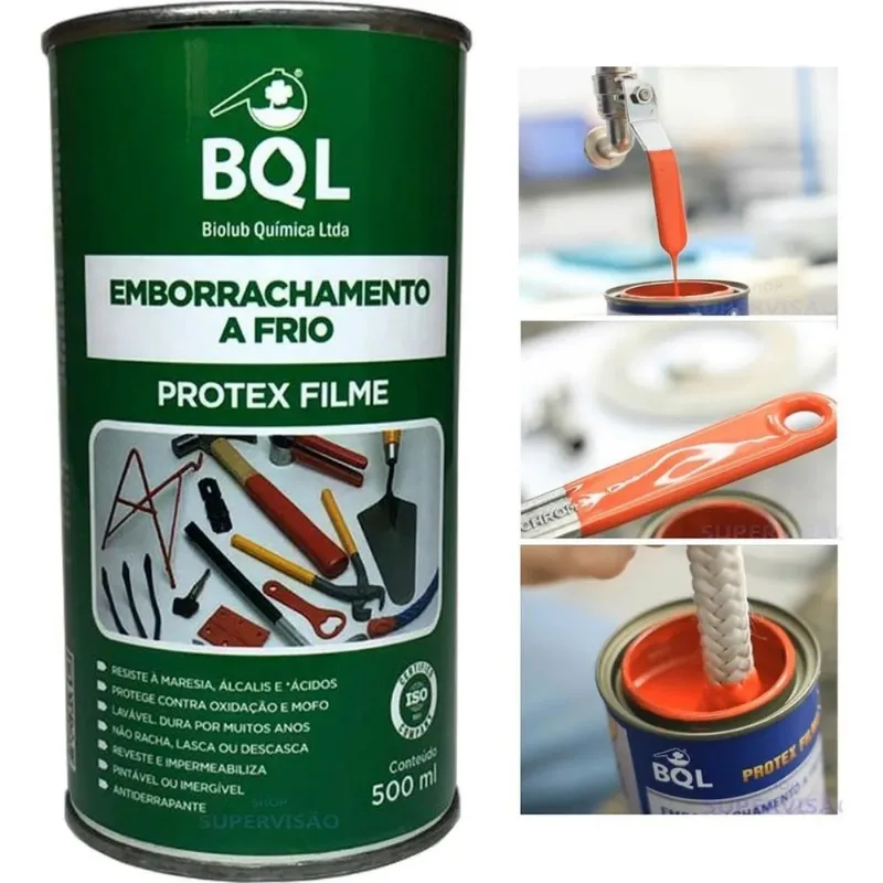 3 Emborrachamento A Frio Para Ferramenta Protex Filme