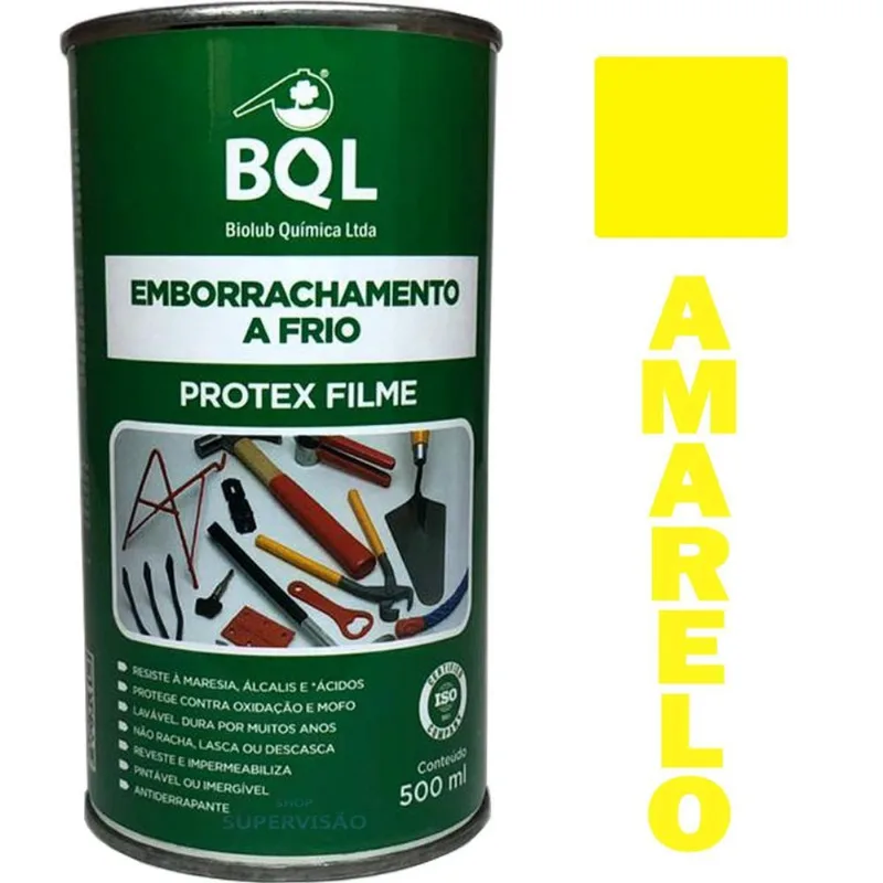2 Emborrachamento A Frio Para Ferramenta Protex Amarelo