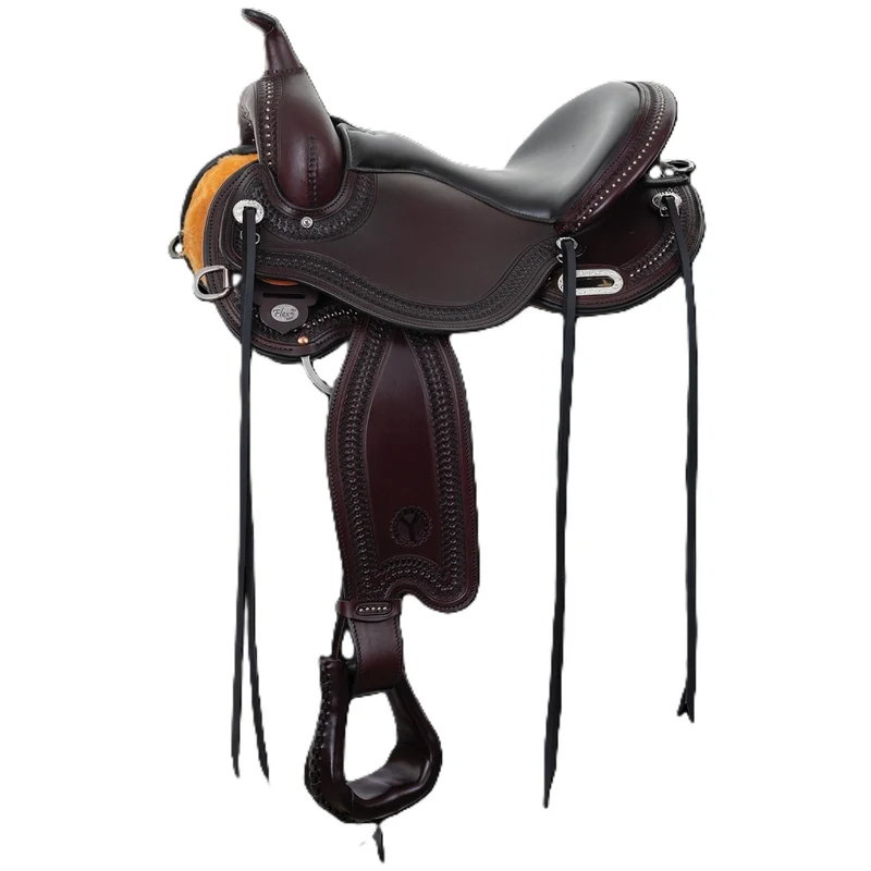 Circle Y Snowy River Flex2 Trail Saddle 13" Regular
