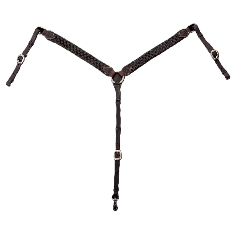 Circle Y Braided Lasso Breast Collar One Size