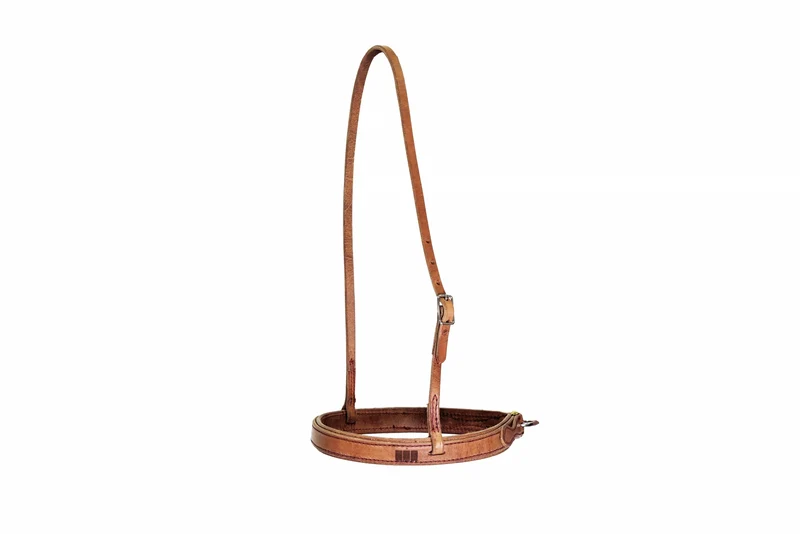 Circle Y PRCA 1-1/4" Noseband Hermann Oak / Horse