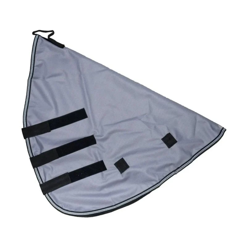 Reinsman Premium Winter Neck Cover Gray/Black / Medium