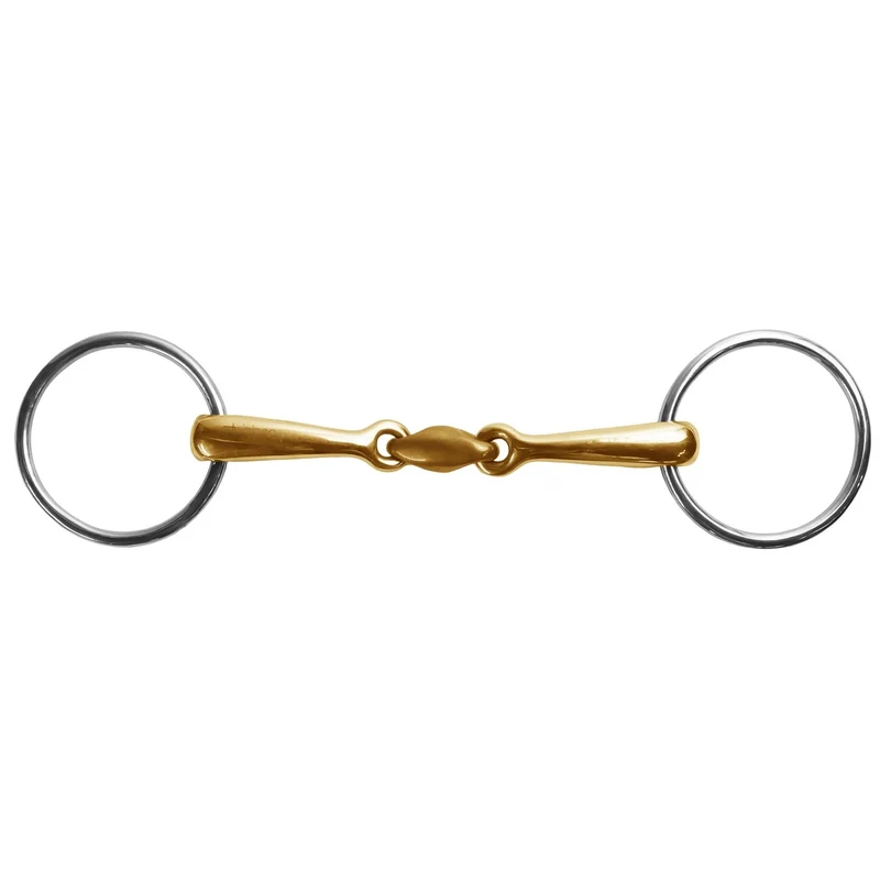 Stubben STEELtec Loose Ring Bradoon Bit Sweet Copper / 5-1/2"