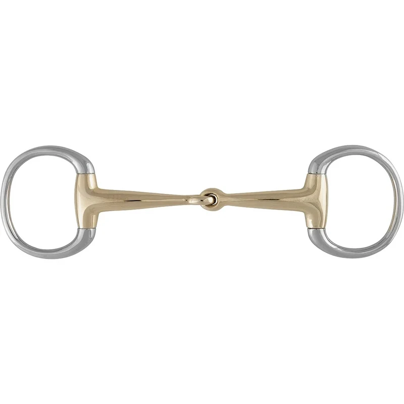 StubbenEggbutt Bradoon Single Jointed Bit Sweet Copper Mouth / 5-1/2"