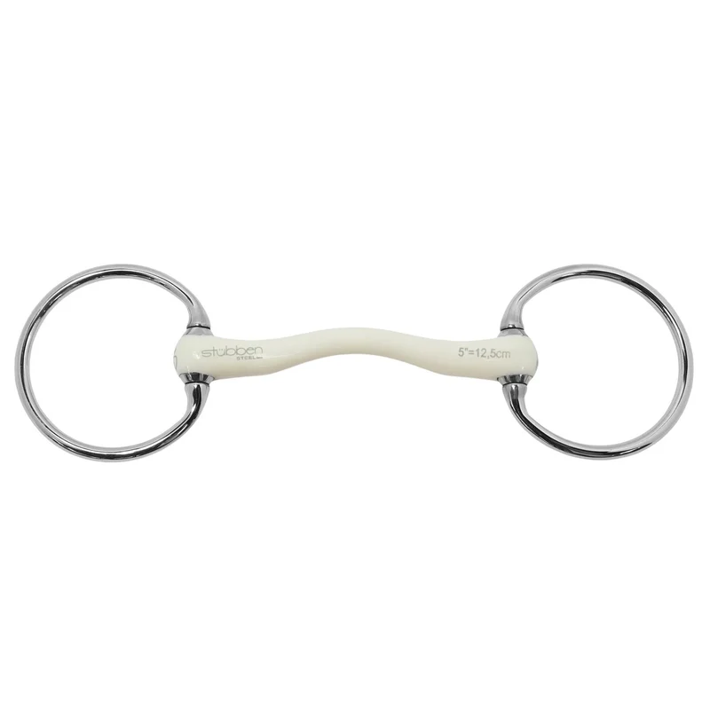 Stubben Fine Line Flex Eggbutt Bit 4-1/2"