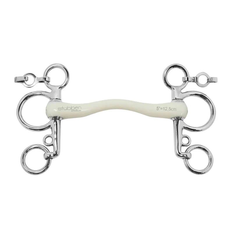 Stubben Fine Line Flex Baby-Pelham Bit 4-1/2"