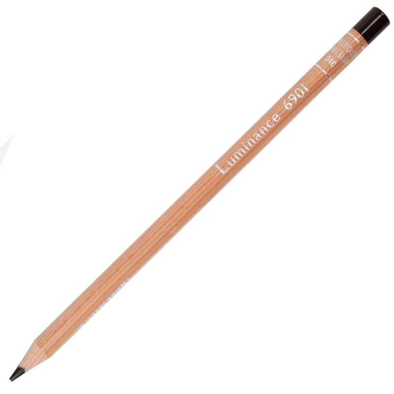 Lápis de Cor Caran d'Ache Luminance Tom Marrom 046 Cassel Earth