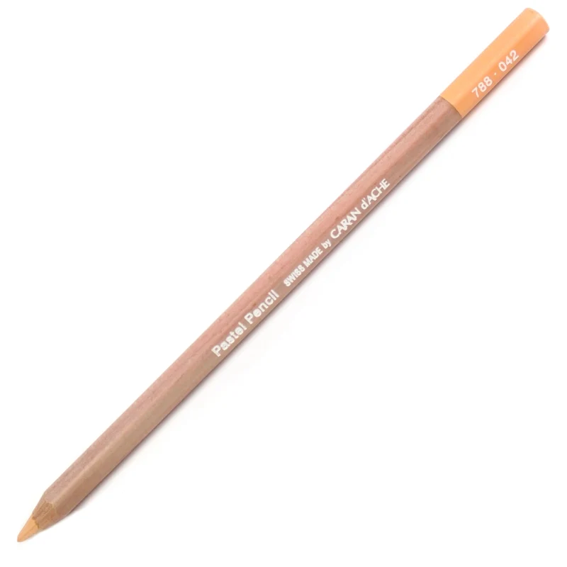 Lápis Pastel Caran D'Ache Tom Laranja 042 Flesh