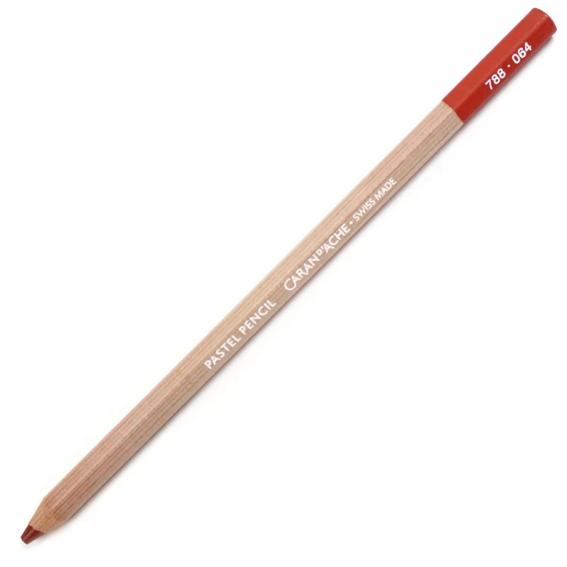 Lápis Pastel Caran D'Ache Tom Marrom 064 Medium Russet