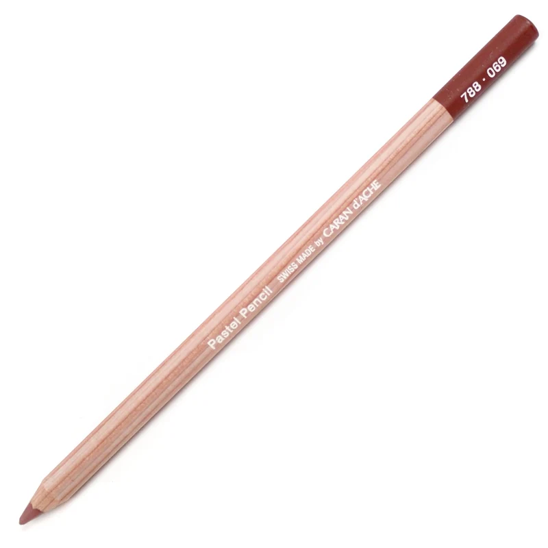 Lápis Pastel Caran D'Ache Tom Marrom 089 Dark Carmine