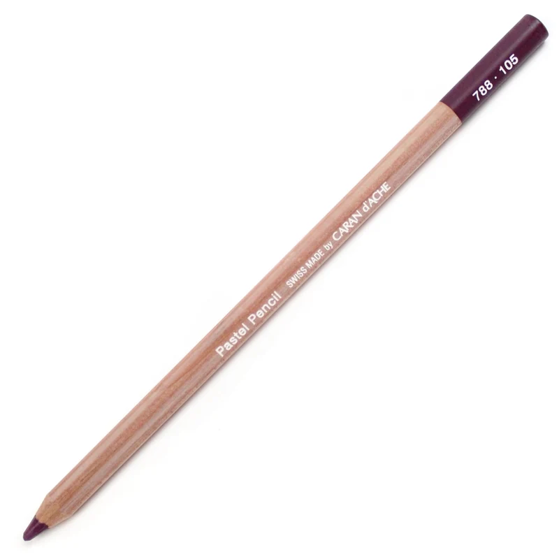 Lápis Pastel Caran D'Ache Tom Roxo 105 Plum