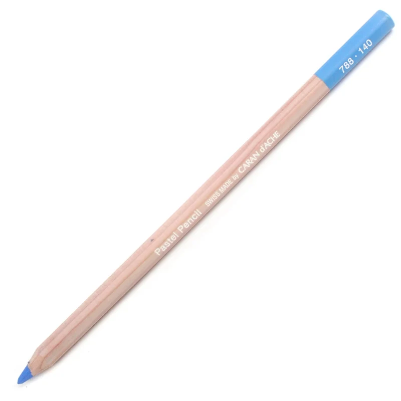 Lápis Pastel Caran D'Ache Tom Azul 140 Ultramarine
