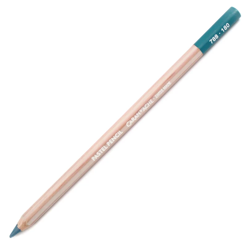 Lápis Pastel Caran D'Ache Tom Verde 180 Malachite Green