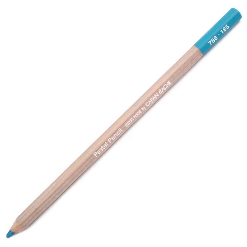 Lápis Pastel Caran D'Ache Tom Azul 185 Ice Blue