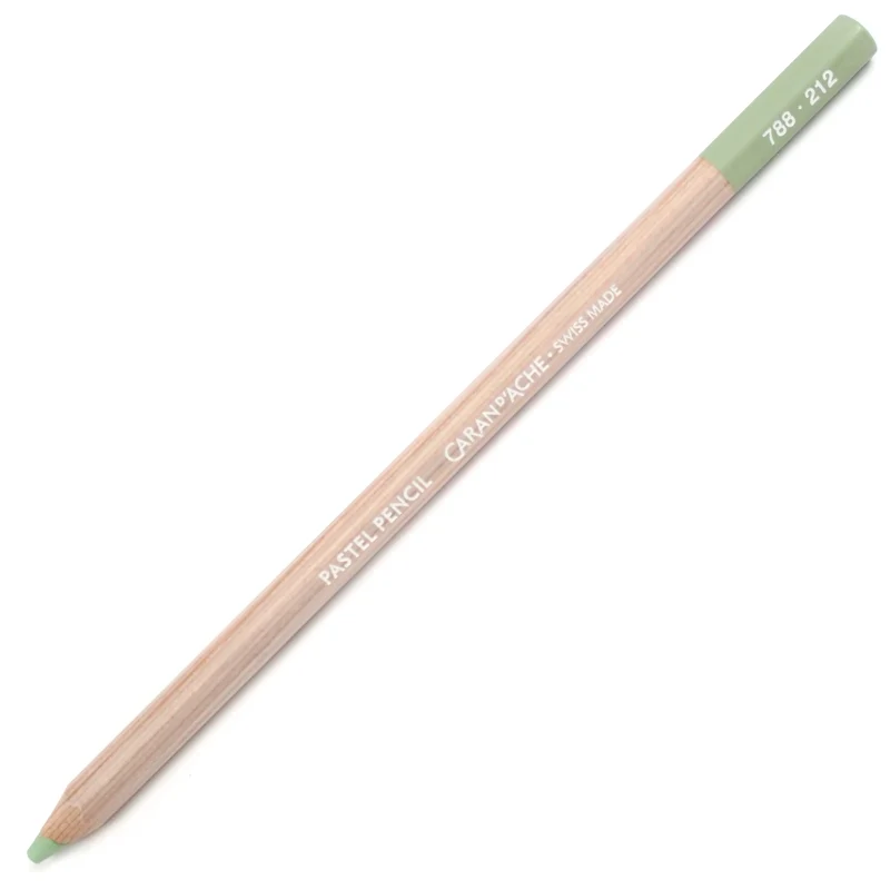 Lápis Pastel Caran D'Ache Tom Verde 212 Chromium Oxyde Green