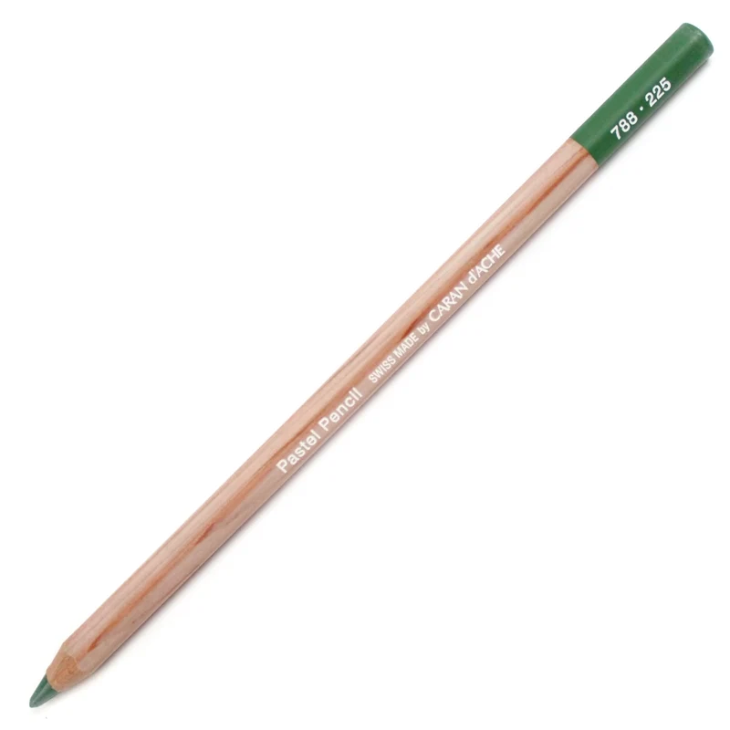 Lápis Pastel Caran D'Ache Tom Verde 225 Moss Green
