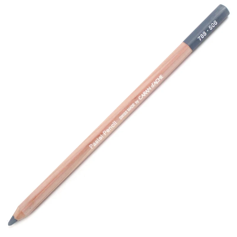 Lápis Pastel Caran D'Ache Tom Cinza 506 Paynes Grey 50