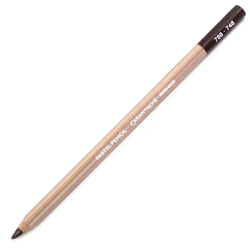 Lápis Pastel Caran D'Ache Tom Marrom 748 Dark Flesh