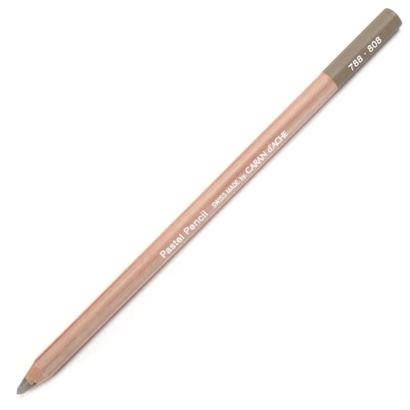 Lápis Pastel Caran D'Ache Tom Cinza 808 French Grey