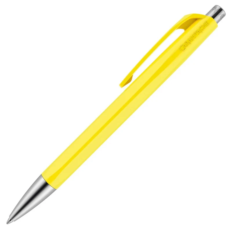 Caneta Esferográfica Caran d'Ache 888 Infinite Yellow