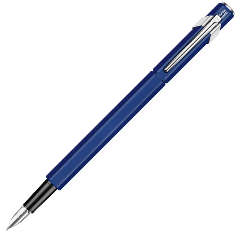 Caneta Tinteiro Caran d’Ache 849 Pena M Azul