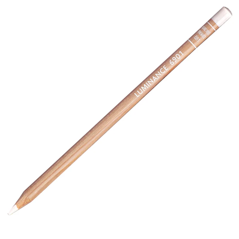 Lápis de Cor Caran d'Ache Luminance Tom Rosa 581 Pink White