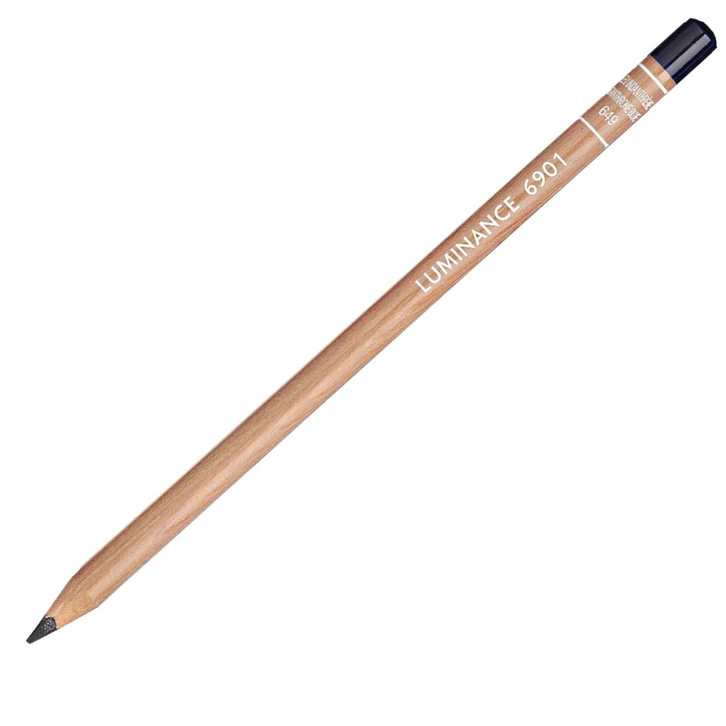 Lápis de Cor Caran d'Ache Luminance Tom Azul 649 Indathrone Blue