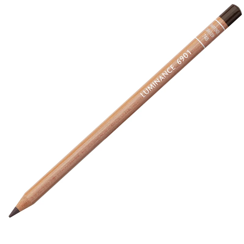 Lápis de Cor Caran d'Ache Luminance Tom Marrom 748 Dark Flesh