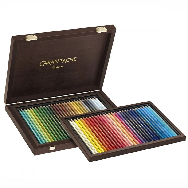 Lápis Aquarelável Supracolor Caran D'Ache 60 Cores