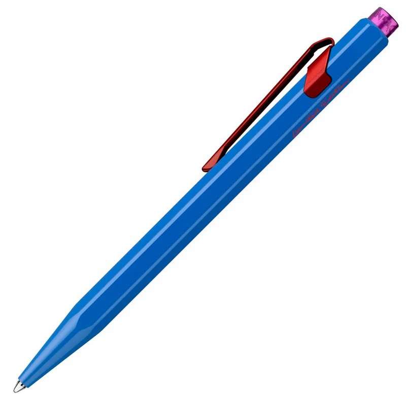 Caneta Esferográfica Caran d'Ache 849 Claim Your Style Cobalt Blue Edição Limitada