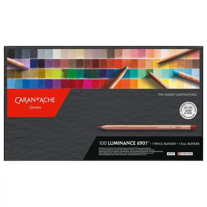 Lapis de Cor Carand'Ache Luminance 100 Cores