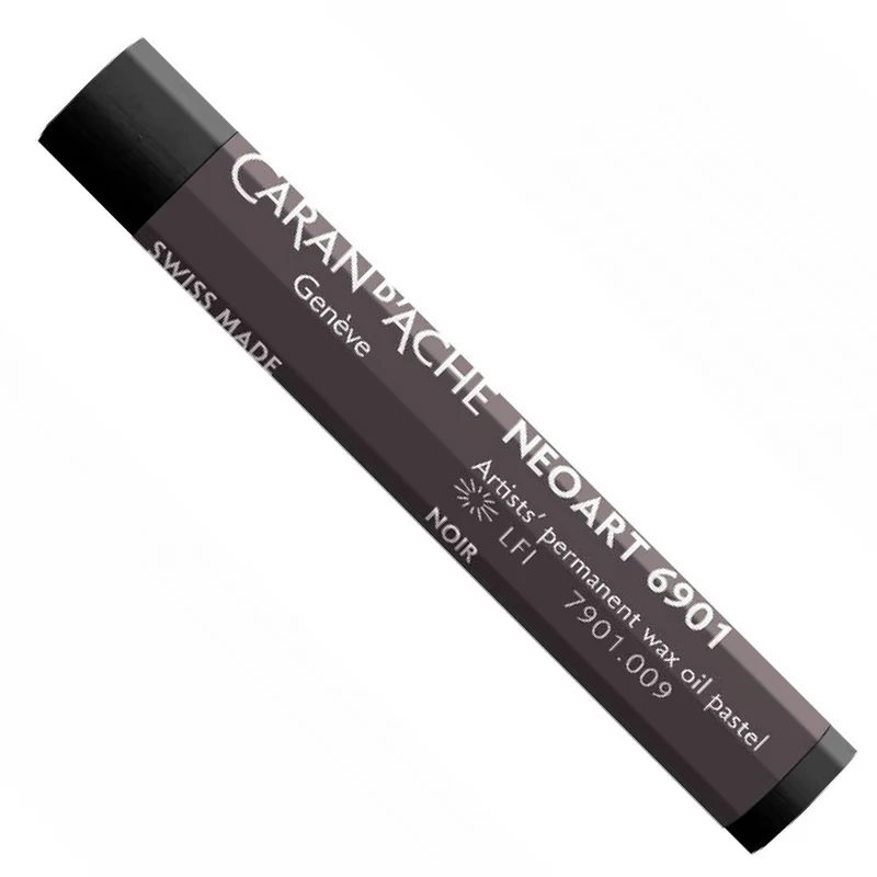 Pastel Neoart Caran d'Ache 6901 Tom Preto 009 Black